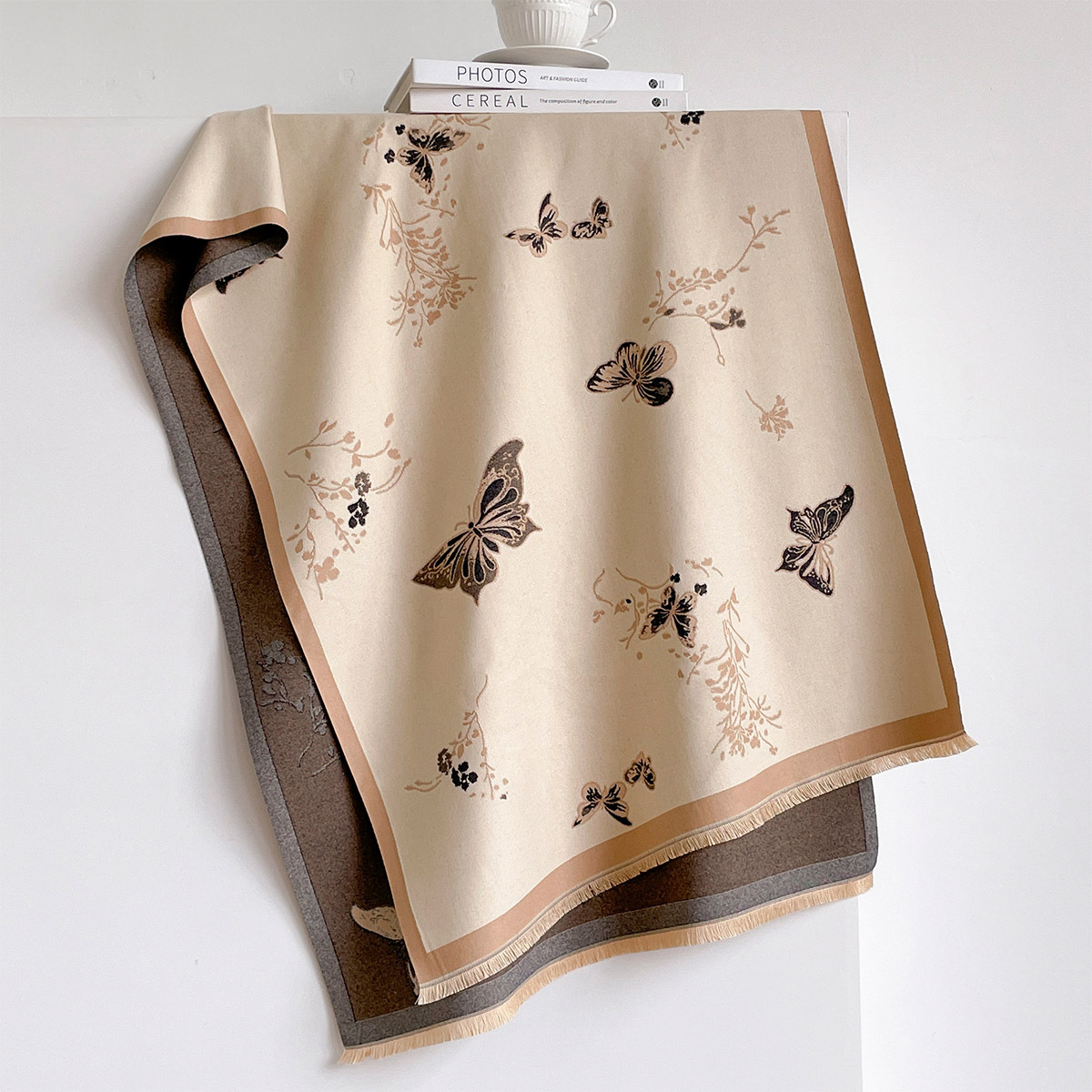 Women Imitation Cashmere Scarf - đánh giá và giá Cashmere Pashmina Wrap