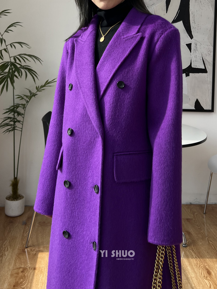 Autumn Winter New Thick Double - đánh giá và giá Wool Coat Peacoat