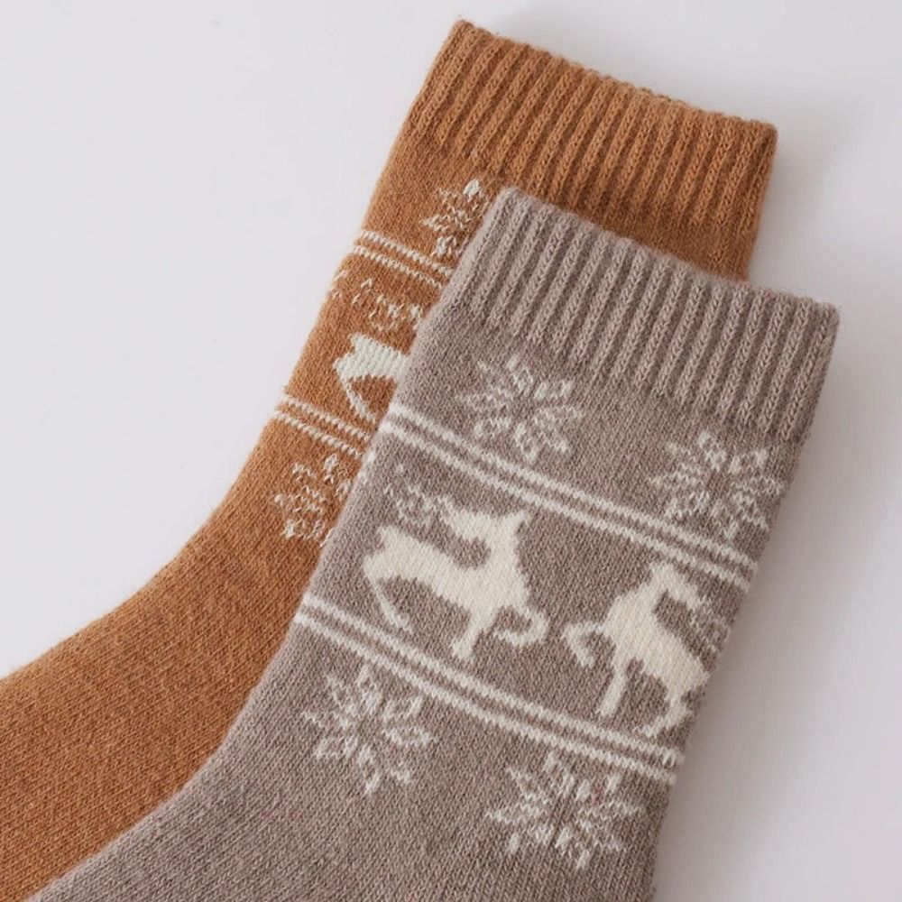 5Pairs Winter Wool Snow Socks  - đánh giá và giá Thermal Sock Wool