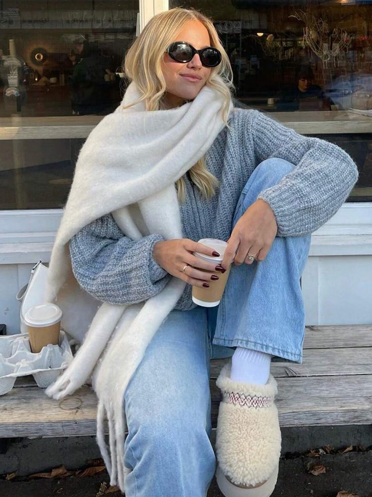 Luxury Winter Scarf for Women  - đánh giá và giá Cashmere Pashmina Wrap