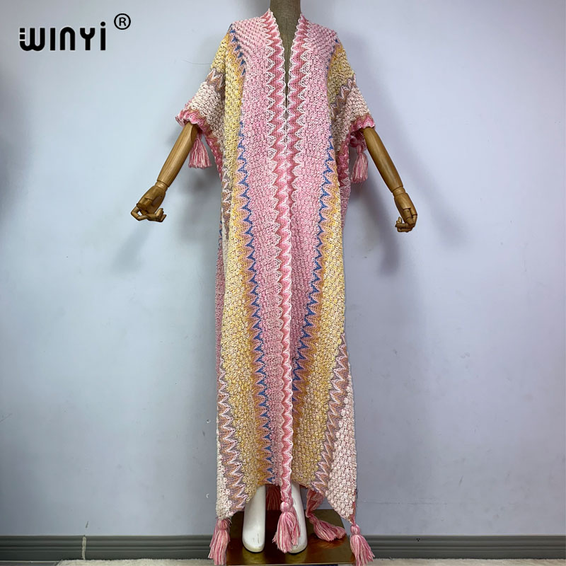 WINYI woman Winter tassel Knit - đánh giá và giá Wool Coat Peacoat