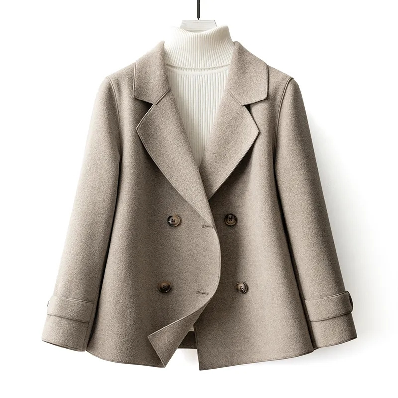 High-Quality Double-Sided Wool - đánh giá và giá Wool Coat Peacoat