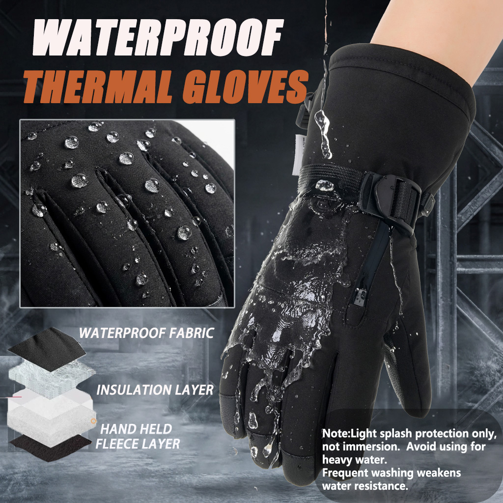 Winter Ski Gloves Men Women, W - đánh giá và giá Snow Glove Insulated
